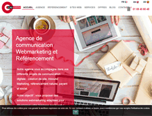 Tablet Screenshot of cap-visibilite.fr